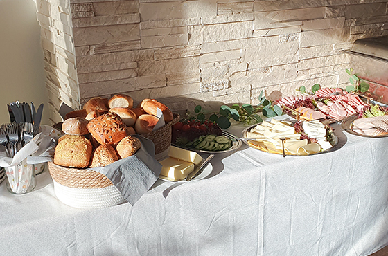 Die Julia, Julia Jakobs, Event, Küche, Eventküche, Restaurant, Clubhaus, Siepental, Essen, Essen-Bergerhausen, Philosophie, Bild von Frühstücks-Catering