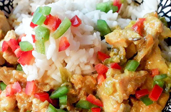 Die Julia, Julia Jakobs, Event, Küche, Eventküche, Restaurant, Clubhaus, Siepental, Essen, Essen-Bergerhausen, Impressionen, Bild von einem Reisgericht