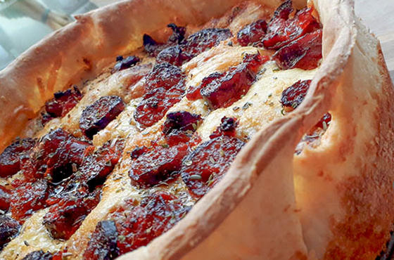 Die Julia, Julia Jakobs, Event, Küche, Eventküche, Restaurant, Clubhaus, Siepental, Essen, Essen-Bergerhausen, Impressionen, Bild von einem Pizza-Pie